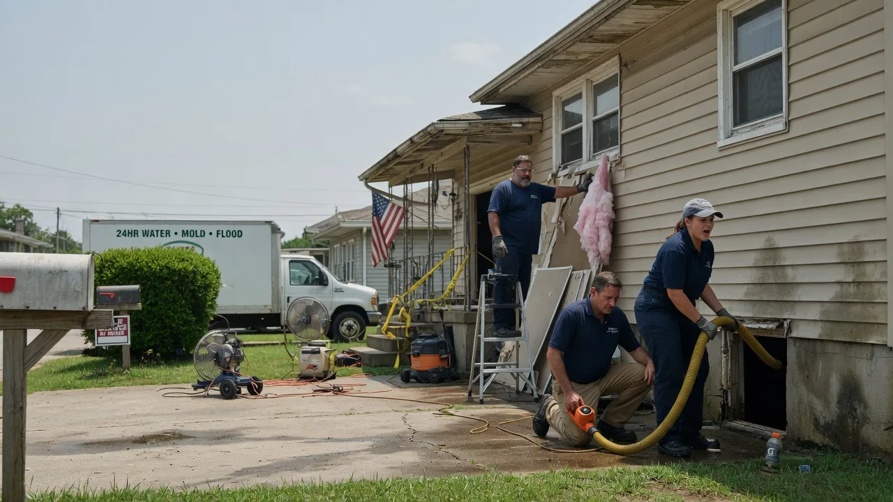 Water Damage Repair in Springville, AL near me